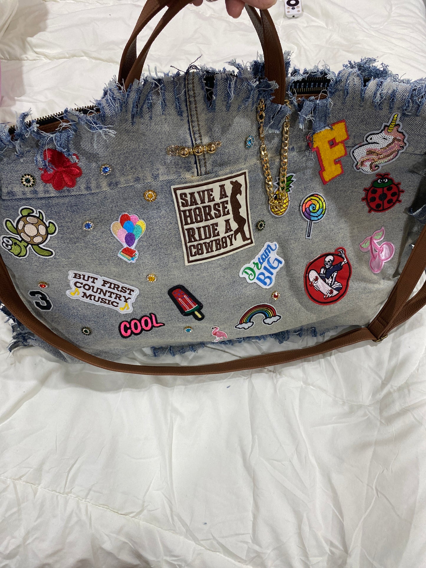 Hand Made junk bag