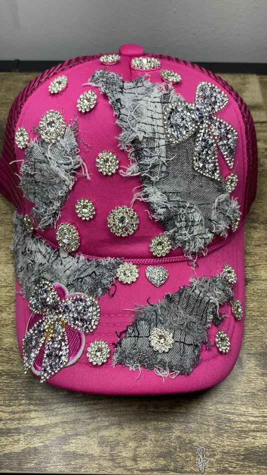 Distressed junk hat